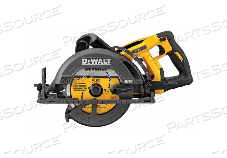 OEM#: DCS577BCURDLESS CIRC SAW 7-1/4 ДЮЙМА ДИАМЕТР ПОЛОТНА от DeWalt