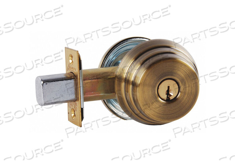 OEM#: E61 5ADEADBOLT ЦИЛИНДРИЧЕСКИЙ АНТИЧНЫЙ ЛАТУНЬ от Arrow