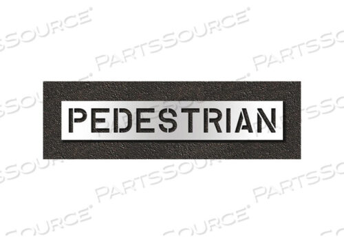 OEM#: STL-108-71025ТРАФАРЕТ ДЛЯ ПЕШЕХОДОВ НА ТРОТУАРНОЙ ПЛАСТИКЕ от RAE Products & Chemicals Corp.