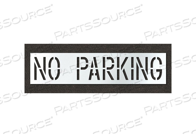 OEM#: STL-108-71832ТРАФАРЕТ ДЛЯ ТРОТУАРА «ПАРКОВКА ЗАПРЕЩЕНА» от RAE Products & Chemicals Corp.