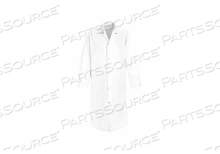 OEM#: 4006WH RG XXLRED KAP GRIPPER-FRONT BUTCHER FROCK БЕЗ КАРМАНОВ, БЕЛЫЙ, ПОЛИЭСТЕР/ХЛОПКОВАЯ САРЖА, 2XL от VF Imagewear, Inc.