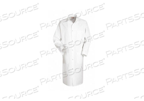 OEM#: 4016WH RG 3XLRED KAP GRIPPER-FRONT BUTCHER FROCK, ВЕРХНИЙ И 2 НИЖНИХ ВНЕШНИХ КАРМАНА, БЕЛЫЙ, ПОЛИЭТИЛЕНОВАЯ/ХЛОПКОВАЯ САРЖА, 3XL от VF Imagewear, Inc.