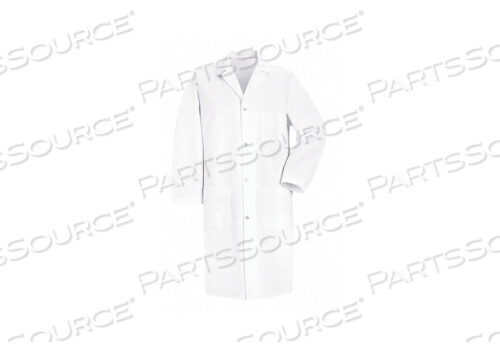 OEM#: 5080WH RG MRED KAP МУЖСКОЙ ХАЛАТ GRIPPER-FRONT, БЕЛЫЙ, ПОЛИЭФИР/ХЛОПОК, размер M от VF Imagewear, Inc.