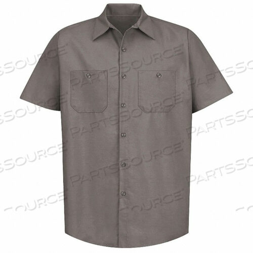 OEM#: SP24GY SS MMENS SS GRAY POPLIN WORK SHIRT M by VF Imagewear, Inc.