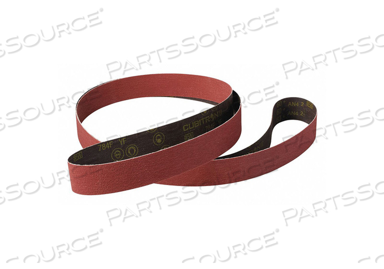 OEM#: 71001342417100134241 3M™ CUBITRON™ II 784F РЕМЕНЬ, 132 ДЮЙМА ДЛИНА, 2 ДЮЙМА ШИРИНА, ЗЕРНИСТОСТЬ 36, БОРДОВЫЙ от 3M Consumer