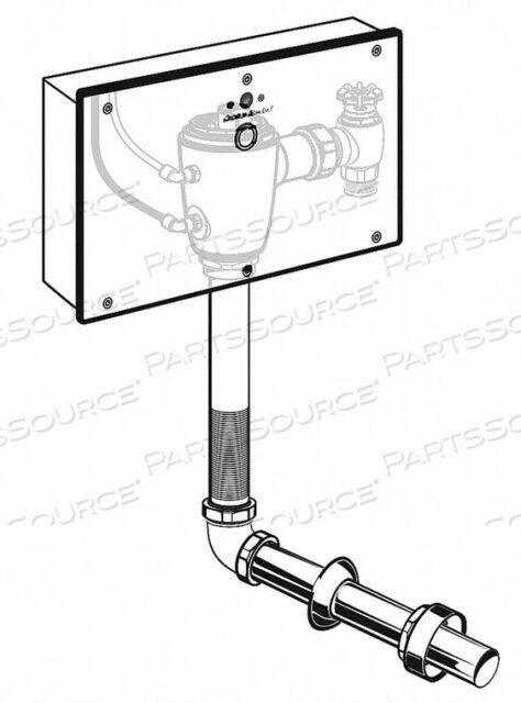 OEM#: 606B311.007СКРЫТЫЙ ЗАДНИЙ КЛАПАН АВТОМАТИЧЕСКОГО СЛИВА по американскому стандарту