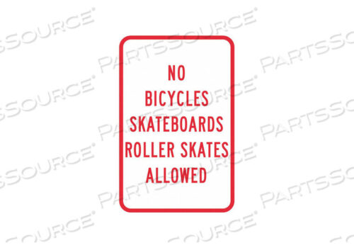 OEM#: T1-1238-DG_12X18ЗНАК ОБЪЕКТА 18 В 12 Ш АЛЮМИНИЙ от Lyle Signs Inc.