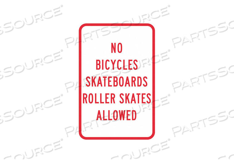 OEM#: T1-1238-DG_12X18ЗНАК ОБЪЕКТА 18 В 12 Ш АЛЮМИНИЙ от Lyle Signs Inc.