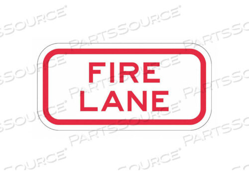 OEM#: T1-1828-DG_12X6ЗНАК ПОЖАРНОЙ ПОЛОСЫ 6 H 12 W АЛЮМИНИЙ от Lyle Signs Inc.