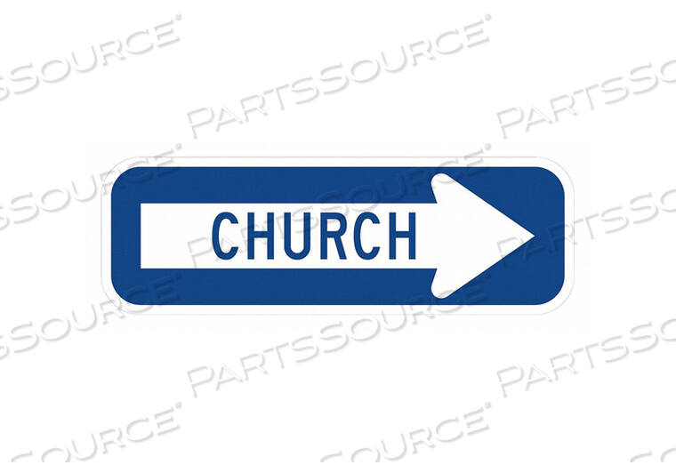 OEM#: T1-1469-HI_18X6ЗНАК ДОРОЖНЫЙ 6 H 18 W АЛЮМИНИЙ от Lyle Signs Inc.