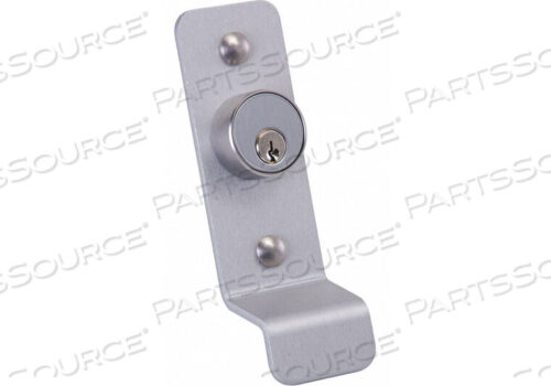 OEM#: 03PN 628 W-CYLEXIT TRIM VALUE SERIES PULL SILVER by Detex