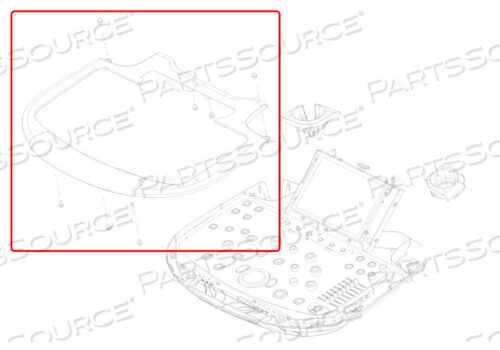 OEM#: 453561166861УЛЬТРАЗВУКОВОЙ КОРПУС TOP от Philips Healthcare