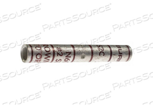 OEM#: YS2CBUTT SPLICE, COMPRESSION, CU, 35KV, LONG BARREL, 2 AWG от Burndy