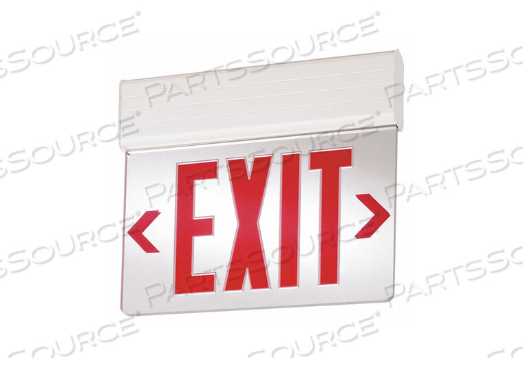 OEM#: EDG W 1 RW EL SDEXIT SIGN RED LETTER LED от Lithonia Lighting