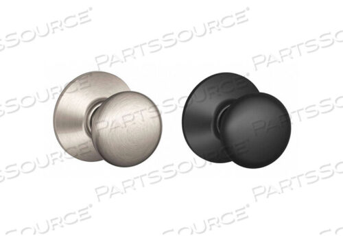 OEM#: F10 PLY 622X619KNOB LOCKSET SATIN NICKEL PASSAGE GR 2 от Schlage Lock