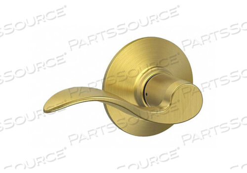 OEM#: F10 ACC 608DOOR LEVER LOCKSET SATIN BRASS PASSAGE by Schlage Lock