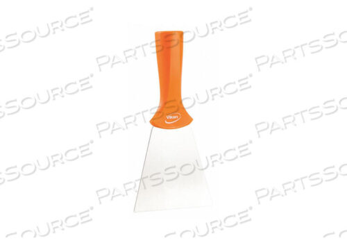 OEM#: 40117VIKAN 4 СКРЕБОК ИЗ НЕРЖАВЕЮЩЕЙ СТАЛИ С МОНТАЖНОЙ РУЧКОЙ, ОРАНЖЕВЫЙ от Vikan