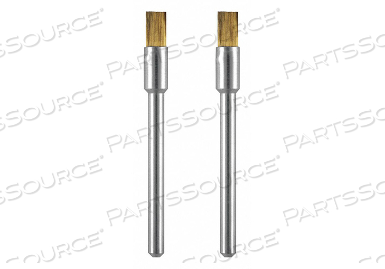 OEM#: 537-02ЛАТУННАЯ ЩЕТКА 1/8 ДЮЙМА ДИАМЕТРОМ 1-3/4 ДЮЙМА L PK2 от Dremel