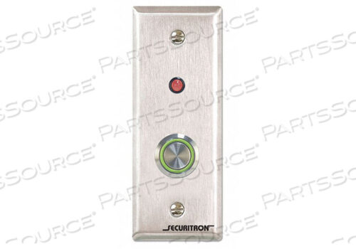 OEM#: PB4LN-2PUSH TO EXIT BUTTON SPDT NARROW STILE 4A от Securitron