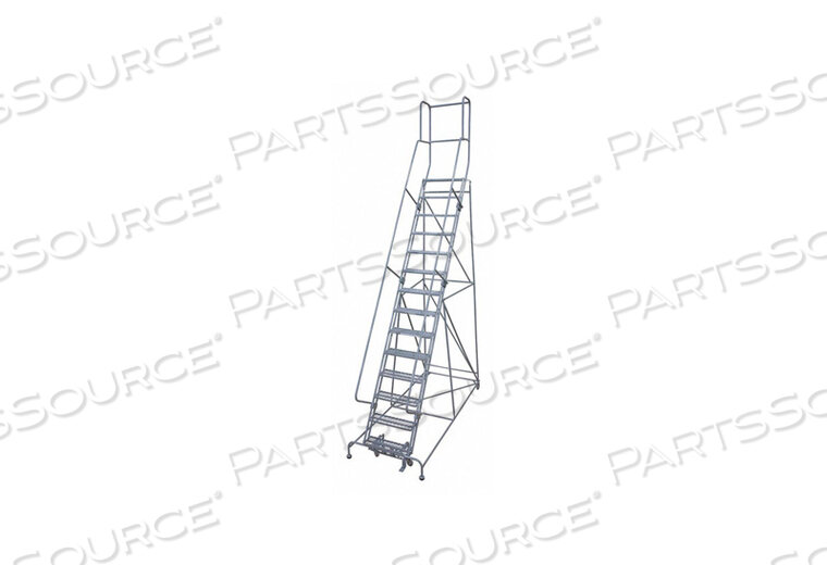 OEM#: 1514R2642A2E20B4W4C1P3ЛЕСТНИЦА НА КОЛЕСАХ 182 ДЮЙМА В X 42 ДЮЙМА Ш 59 ГРАДУСОВ от Cotterman