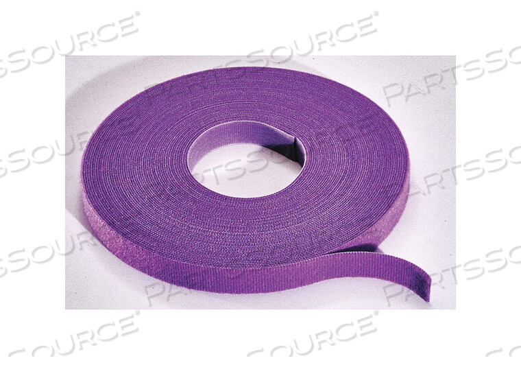 OEM#: W-75-PRL-VHOOK/LOOP CBLE 75 ФУТОВ X 0,38 ДЮЙМА ФИОЛЕТОВЫЙ от Rip-Tie