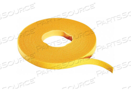 OEM#: W-75-PRL-YHOOK/LOOP CBLE 75 FT.X0.38IN. YELLOW by Rip-Tie
