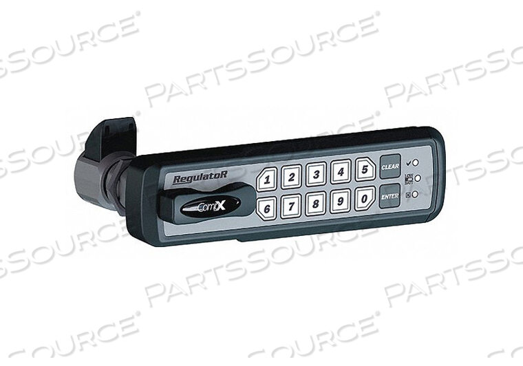 OEM#: REG-S-R-3-BLKЭЛЕКТРОННЫЙ БЕСКЛЮЧЕВОЙ ЗАМОК ЧЕРНЫЙ ПРАВЫЙ от CompX