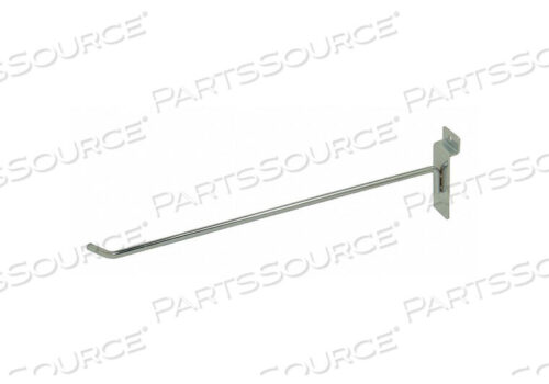 OEM#: SW/H12HOOK 12 D 1/4 W 1/4 H STEEL SILVER PK96 от Econoco