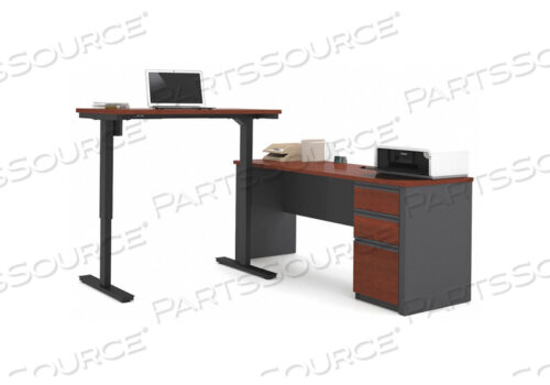 ЭЛЕКТРИЧЕСКИЙ РЕГУЛИРУЕМЫЙ СТОЛ БОРДО/ГРАФИТ