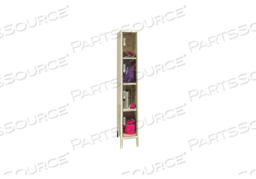 OEM#: UESVP1258-4PTBOX LOCKR CLRVIEW 1 WIDE 4 TIER TAN от Hallowell