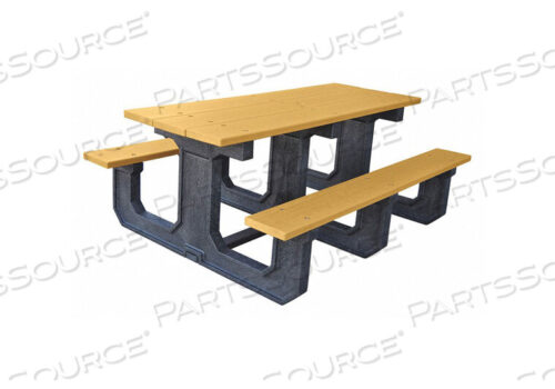 OEM#: PB 6CEDPARKPPICNIC TABLE CEDAR 72 IN W ПРЯМОУГОЛЬНЫЙ от UltraSite
