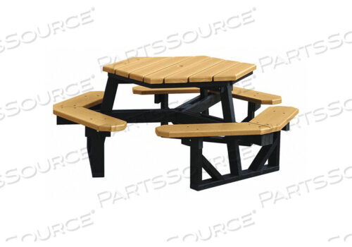 OEM#: PB 6HEXCEDPICNIC TABLE CEDAR 72 IN W HEXAGON от UltraSite