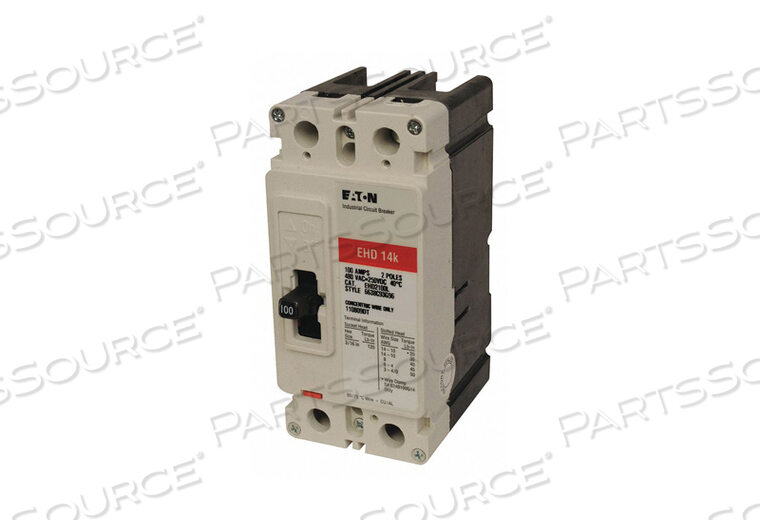 OEM#: EHD2035АВТОМАТИЧЕСКИЙ ВЫКЛЮЧАТЕЛЬ 35A 2P 480VAC EHD от Eaton