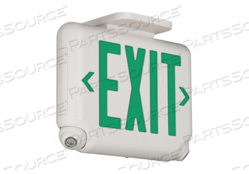 OEM#: EVCUGWEXIT SIGN W/EMERGENCY LIGHTS 1.65W GRN от Hubbell Power Systems