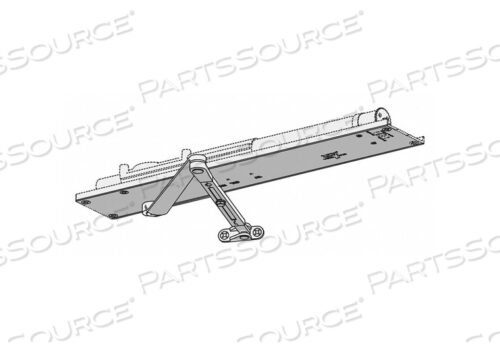OEM#: 5034-REG RH СКРЫТЫЙ ДОВОДЧИК SLVR ALUM 21-53/64 ДЮЙМА L от LCN