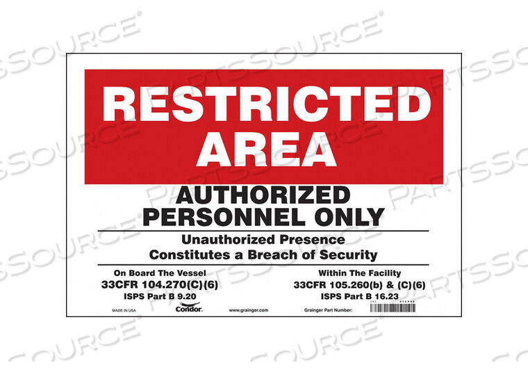 OEM#: 472X82ЗНАК БЕЗОПАСНОСТИ 18 Ш 12 В 0,004 ТОЛЩИНА от Condor