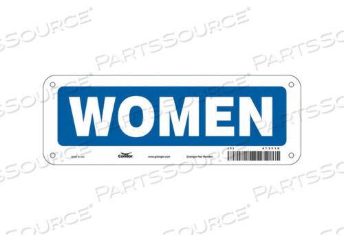 OEM#: 473Y19ЗНАК ТУАЛЕТА 10 Ш 3-1/2 В 0,032 ТОЛЩИНА от Condor