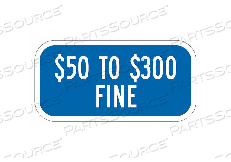 OEM#: T1-2065-HI_12X6ЗНАК ДЛЯ ИНВАЛИДОВ 12 Ш 6 В ТОЛЩИНА 0,080 от Lyle Signs Inc.