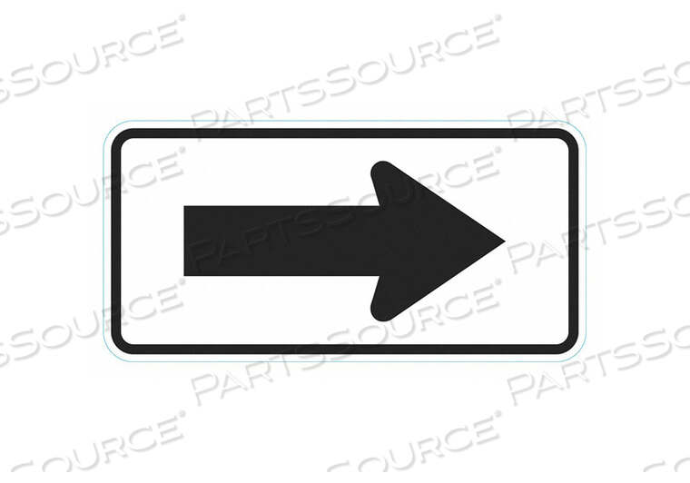 OEM#: T1-6279-HI_24X12УКАЗАТЕЛЬНЫЙ ЗНАК 24 Ш 12 В 0,080 ТОЛЩИНА от Lyle Signs Inc.