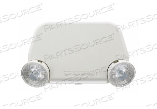 OEM#: EU2L M12АВАРИЙНЫЙ СВЕТИЛЬНИК, НИЗКИЙ ПРОФИЛЬ, СВЕТОДИОД, 2 РЕГУЛИРУЕМЫЕ ГОЛОВКИ, NI-CAD, 3,6 Вт от Lithonia Lighting