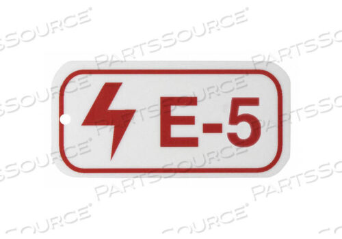 OEM#: 105643БЛОКИРОВОЧНАЯ бирка 1-1/2 H X 3 W 1/8 HOLE SZ от Brady Americas