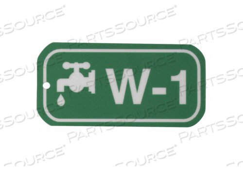 OEM#: 105644БЛОКИРОВОЧНАЯ бирка 1-1/2 HX3 с отверстием 1/8 SZ PK5 от Brady Americas