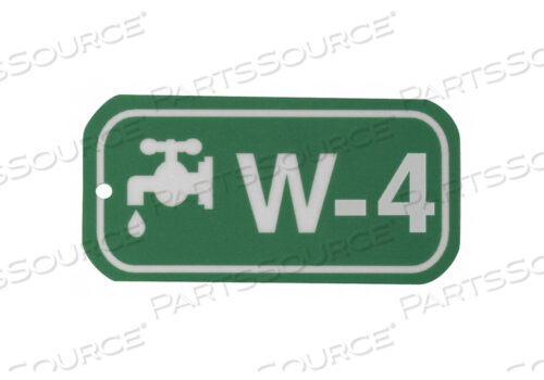 OEM#: 105687БЛОКИРОВОЧНАЯ бирка 1-1/2 H X 3 W 1/8 HOLE SZ от Brady Americas