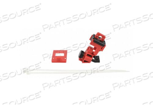 OEM#: 148690БЛОКИРОВКА ОДНОПОЛЮСНОГО ВЫКЛЮЧАТЕЛЯ КРАСНАЯ 2-5/8 H от Brady Americas