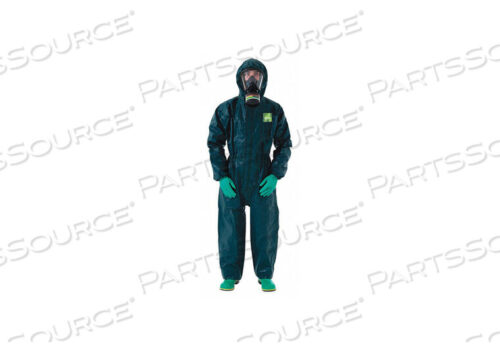 OEM#: GR40-T-92-122-08J4519 КОМБИНЕЗОН С КАПЮШОНОМ И НОСКОМ ЗЕЛЕНЫЙ 4XL PK6 от Ansell Healthcare