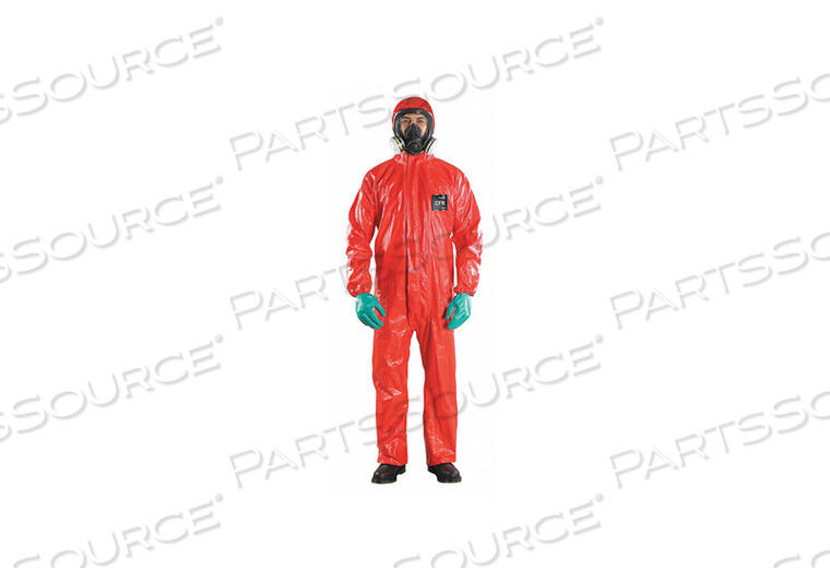 OEM#: RD96-T-92-111-05КОМБИНЕЗОН С КАПЮШОНОМ ЭЛАСТИЧНЫЙ КРАСНЫЙ XL PK20 от Ansell Healthcare