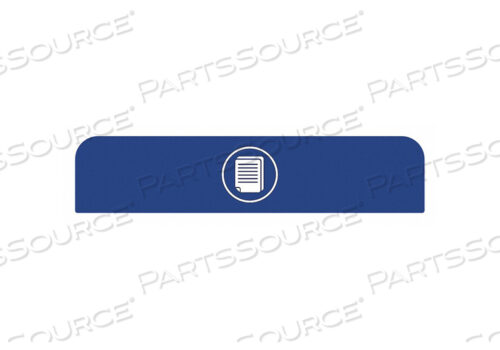 OEM#: 1961595RECYCLE LABEL 8-1/2 H 1-25/32 W BLUE by Rubbermaid Medical Division