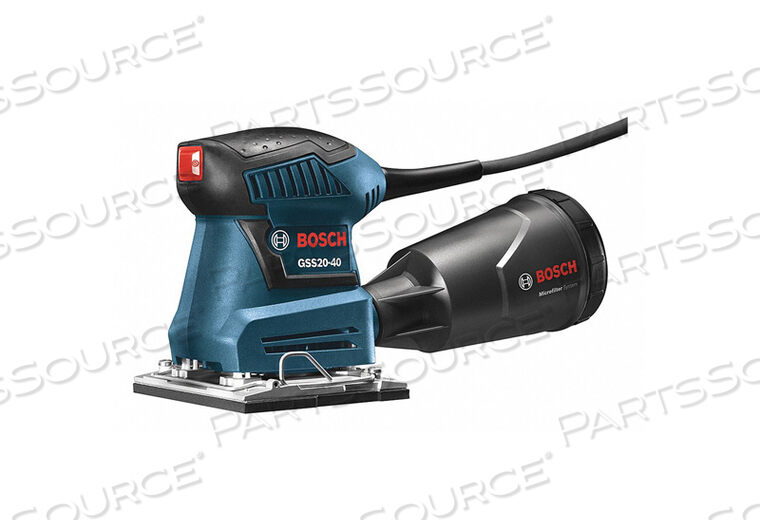 OEM#: GSS20-40ОРБИТАЛЬНАЯ ШЛИФМАШИНА SOFT GRIP 2.7 LB. от Bosch Tools
