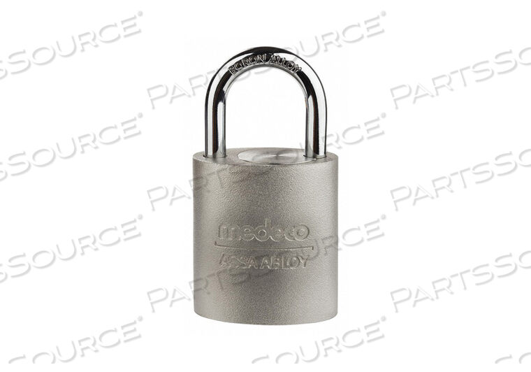 OEM#: 5004734-T-26-DL-PKEYED НАВЕСНОЙ ЗАМОК 5/16 ДЮЙМА, КВАДРАТНЫЙ, СЕРЕБРИСТЫЙ, от Medeco Inc.