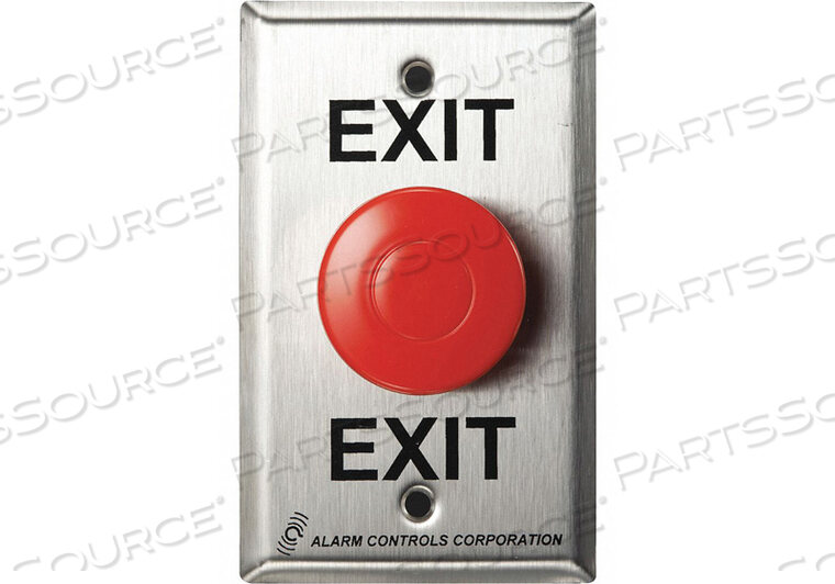 OEM#: EB-1PUSH BUTTON PLASTIC W/FACE PLATE от Alarm Controls